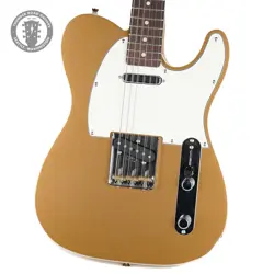 2022 FENDER JV MODIFIED '60S CUSTOM TELECASTER FIREMIST GOLD MADE IN JAPAN