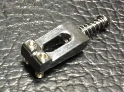 FENDER SQUIER STRAT ELECTRIC GUITAR ORIGINAL CHROME BRIDGE SADDLE