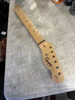 2007 FENDER TELECASTER TELE SQUIER MAPLE GUITAR NECK LUTHIER, NICE SHAPE
