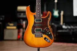 PREWIRED LOADED PICKGUARD WITH COIL SPLITTING HUMBUCKER PICKUPS FOR FENDER STRAT