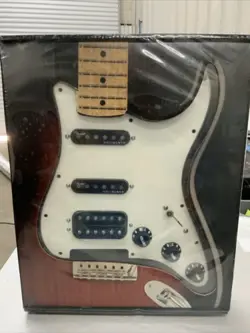 FENDER GEN 4 NOISELESS/SHAWBUCKER PREWIRED HSS STRATOCASTER PICKGUARD - WHITE