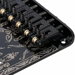 6 STRING SADDLE VOLUME CONTROL ELECTRIC GUITAR BRIDGE PLATE FOR FENDER TELE N