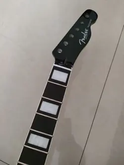 22 FRET BLACK MAPLE FENDER TL GUITAR NECK STYLE ROSEWOOD FRETBOARD BLOCK INLAY