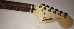 UNPLAYED 2021 FENDER SQUIER MUSTANG NECK PARTS PROJECT REPAIR