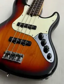 FENDER USA AMERICAN DELUXE JAZZ BASS 22F -3CS- USED ELECTRIC BASS  1999