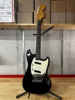 1965 FENDER MUSTANG BLACK FINISH