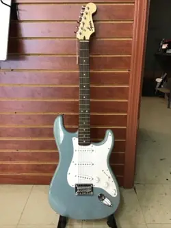 FENDER SQUIER BULLET STRATOCASTER ELECTRIC GUITAR - SONIC GREY