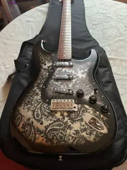 2019 FENDER STRATOCASTER IN BLACK PAISLEY