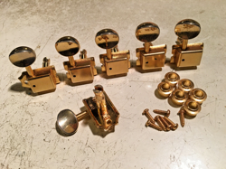 GENUINE FENDER GOLD VINTAGE TUNERS FENDER STRAT TELE STRATOCASTER