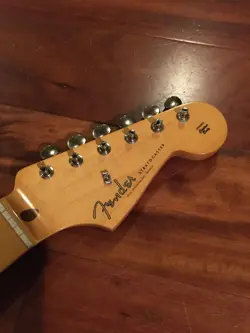 2015 FENDER STRATOCASTER CLASSIC '50S MAPLE STRAT NECK TUNERS SPECIAL EDITION