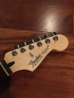 2008 FENDER STRATOCASTER STANDARD STRAT ROSEWOOD NECK TUNERS SPECIAL EDITION