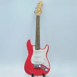 SQUIER BY FENDER BRAND MINI MODEL RED 6-STRING ELECTRIC GUITAR (PARTS & REPAIR)