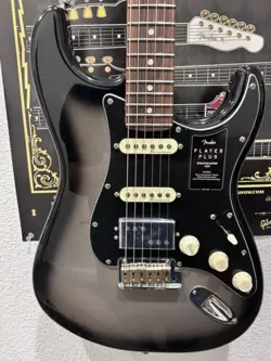 FENDER PLAYER PLUS STRATOCASTER HSS 6 STRING ELECTRIC GUITAR - SILVERBURST