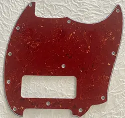 NEW GREAT-FOR FENDER SERIES MUSTANG P90 STYLE GUITAR PICKGUARD RED TORTOISE
