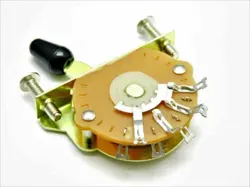 NEW - TRITAN 5-WAY PICKUP SWITCH FOR FENDER STRAT WITH BLACK TIP