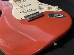 FENDER STRATOCASTER 60'S AMERICAN VINTAGE FIESTA RED 1999