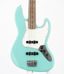 FENDER MEXICO   PLAYER JAZZ BASS PAU FERRO SEA FOAM GREEN