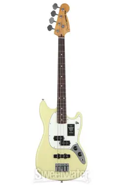 FENDER PLAYER II MUSTANG BASS PJ - HIALEAH YELLOW WITH ROSEWOOD FINGERBOARD