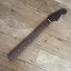 22 FRET STRAT ELECTRIC GUITAR NECK WENGE FRETBOARD FOR DIY FENDER ST REPLACEMENT