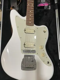 2022 FENDER MIM PLAYER JAZZMASTER IVORY PAU FERRO FRETBOARD HH NEAR MINT!