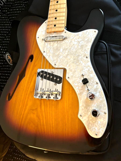 FENDER JAPAN HERITAGE 60S THINLINE TELECASTER GUITAR 3-TONE SUNBURST