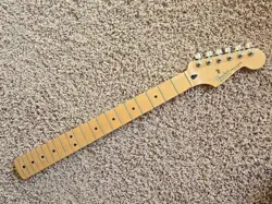 2004 FENDER MIM STANDARD STRATOCASTER MAPLE NECK WITH LOADED TUNERS