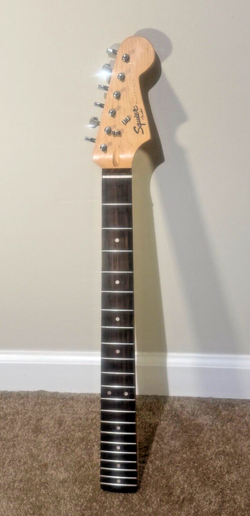 2009 FENDER SQUIER BULLET STRATOCASTER GUITAR NECK VERY CLEAN EXCELLENT WORKING!
