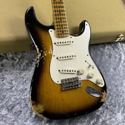 FENDER CUSTOM SHOP 1957 STRATOCASTER HEAVY RELIC 2COLOR SUNBURST 2013