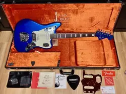 60TH ANNIVERSARY JAGUAR MYSTIC LAKE PLACID BLUE FENDER JAGUAR FENDER USA LACQUER