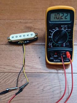 FENDER JEFF BECK HOT NOISELESS STRATOCASTER STRAT BRIDGE PICKUP