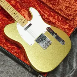 FENDER CUSTOM SHOP TELECASTER GOLD SPARKLE USED ELECTRIC GUITAR