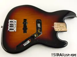 FENDER AMERICAN PROFESSIONAL II JAZZ BASS BODY & HARDWARE, SUNBURST 3TS
