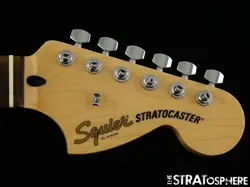 FENDER SQUIER AFFINITY SERIES STRAT NECK   TUNERS GUITAR STRATOCASTER LAUREL