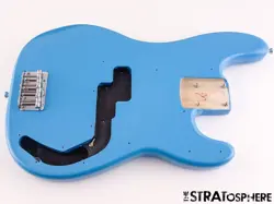 FENDER SQUIER SONIC PRECISION P BASS BODY   HARDWARE GUITAR CALIFORNIA BLUE