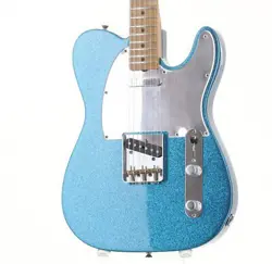 USED FENDER MEXICO / J MASCIS TELECASTER BOTTLE ROCKET BLUE FLAKE