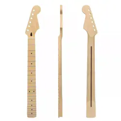 22 FRETS ELECTRIC GUITAR NECK CANADA MAPLE FRETBOARD FOR DIY FENDER ST STRAT