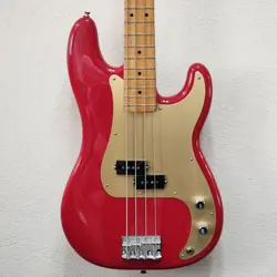 FENDER VINTERA '50S PRECISION BASS WITH MAPLE FRETBOARD - DAKOTA RED