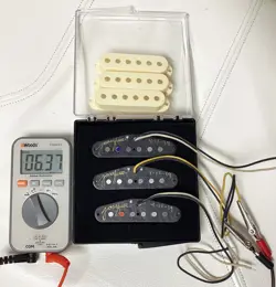 FENDER STRATOCASTER FAT 50'S CUSTOM SHOP JOSEFINA CAMPOS PICKUPS HAND WOUND