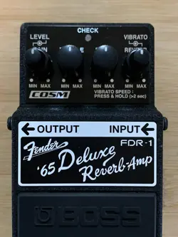 BOSS FDR-1 FENDER ‘65 DELUXE REVERB-AMP GUITAR PEDAL