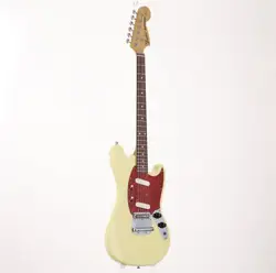 FENDER JAPAN MG69-65 YELLOW WHITE SAFE DELIVERY FROM JAPAN