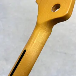 BASS GUITAR NECK FENDER JAGUAR 20 FRETS ONE PIECE MAPLE WOOD USED