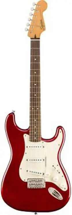 FENDER SQUIER CLASSIC VIBE 60S STRATOCASTER ELECTRIC GUITAR - CANDY APPLE RED