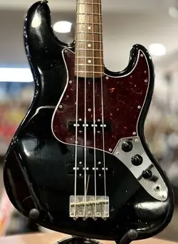 FENDER JAPAN JB62-75 BLACK USED ELECTRIC BASS  1982