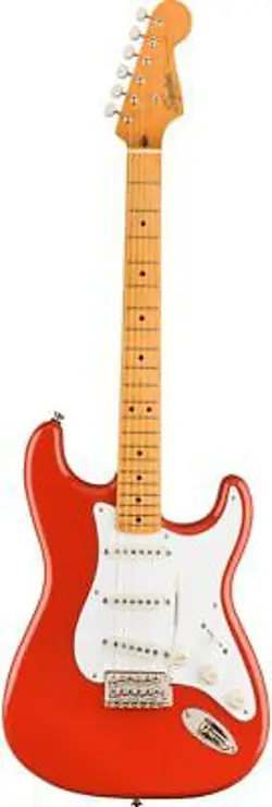 FENDER SQUIER CLASSIC VIBE 50S STRATOCASTER ELECTRIC GUITAR - FIESTA RED