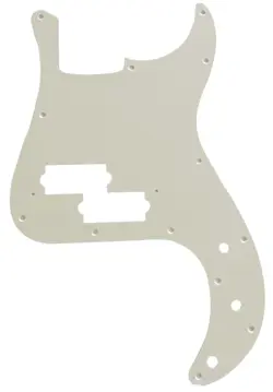 FOR FENDER JAPAN PRECISION BASS STYLE GUITAR PICKGUARD 1 PLY PARCHMENT