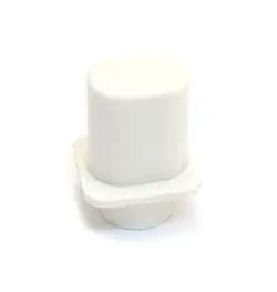 (2) WHITE TOP HAT SWITCH TIPS FOR VINTAGE FENDER TELECASTER/TELE® SK-0713-025