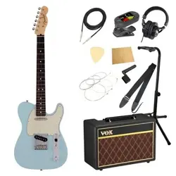 FENDER MIJ JUNIOR COLLECTION TELECASTER RW SATIN DNB WITH VOX AMPLIFIER 11-PIECE
