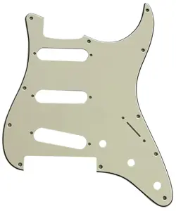 NEW FOR FENDER PLAYER STRATOCASTER FLOYD ROSE SSS GUITAR PICKGUARD PARCHMENT