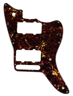 GUITAR PICKGUARD FOR FENDER US AMERICAN SPECIAL JAZZMASTER STYLE BROWN TORTOISE