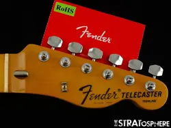 FENDER AV II AMERICAN VINTAGE 1972 TELE THINLINE, NECK & TUNERS, 72, MAPLE